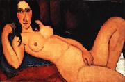 Amedeo Modigliani Reclining Nude with Loose Hair oil